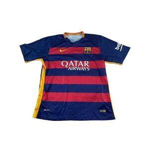 Nike Qatar Barcelona FCB Women's T Shirt - XL